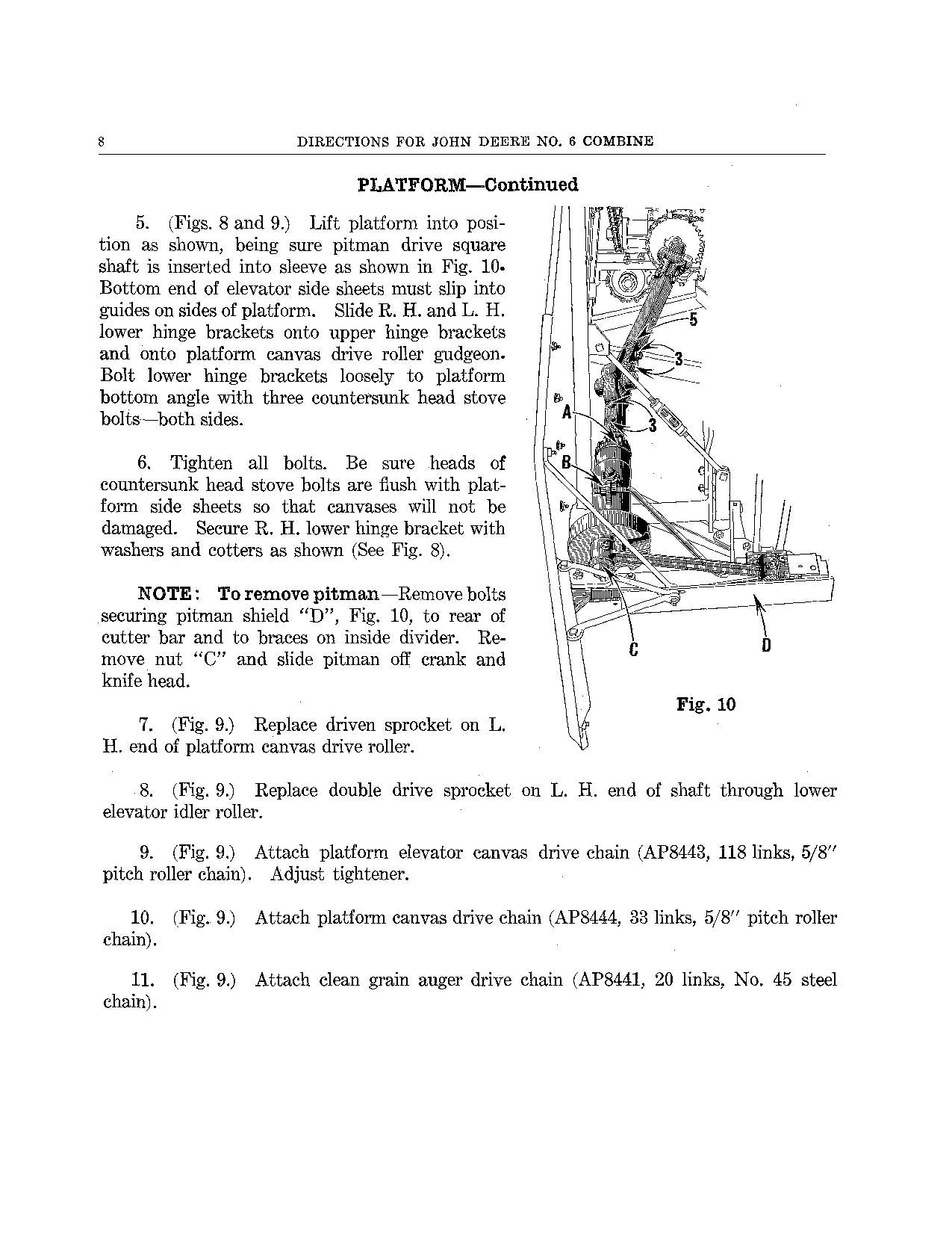 JOHN DEERE 6 MÄHDRESCHER-BETRIEBSHANDBUCH