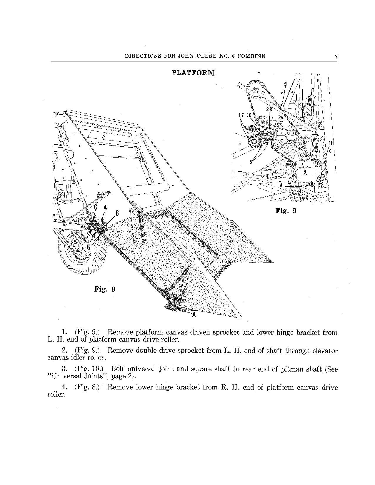 JOHN DEERE 6 MÄHDRESCHER-BETRIEBSHANDBUCH