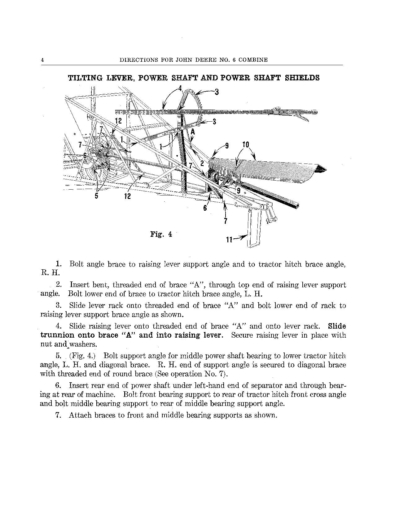 JOHN DEERE 6 MÄHDRESCHER-BETRIEBSHANDBUCH