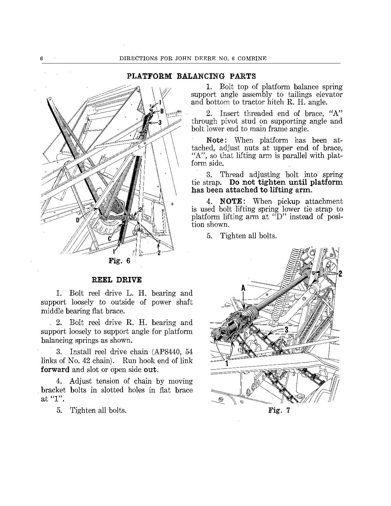 JOHN DEERE 6 MÄHDRESCHER-BETRIEBSHANDBUCH