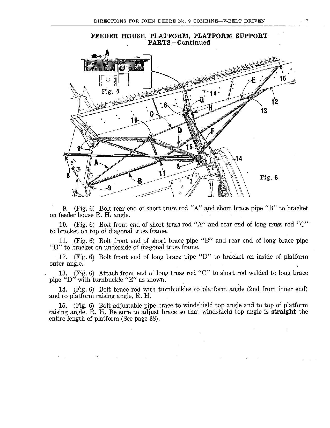 JOHN DEERE 9 COMBINE OPERATOR MANUAL