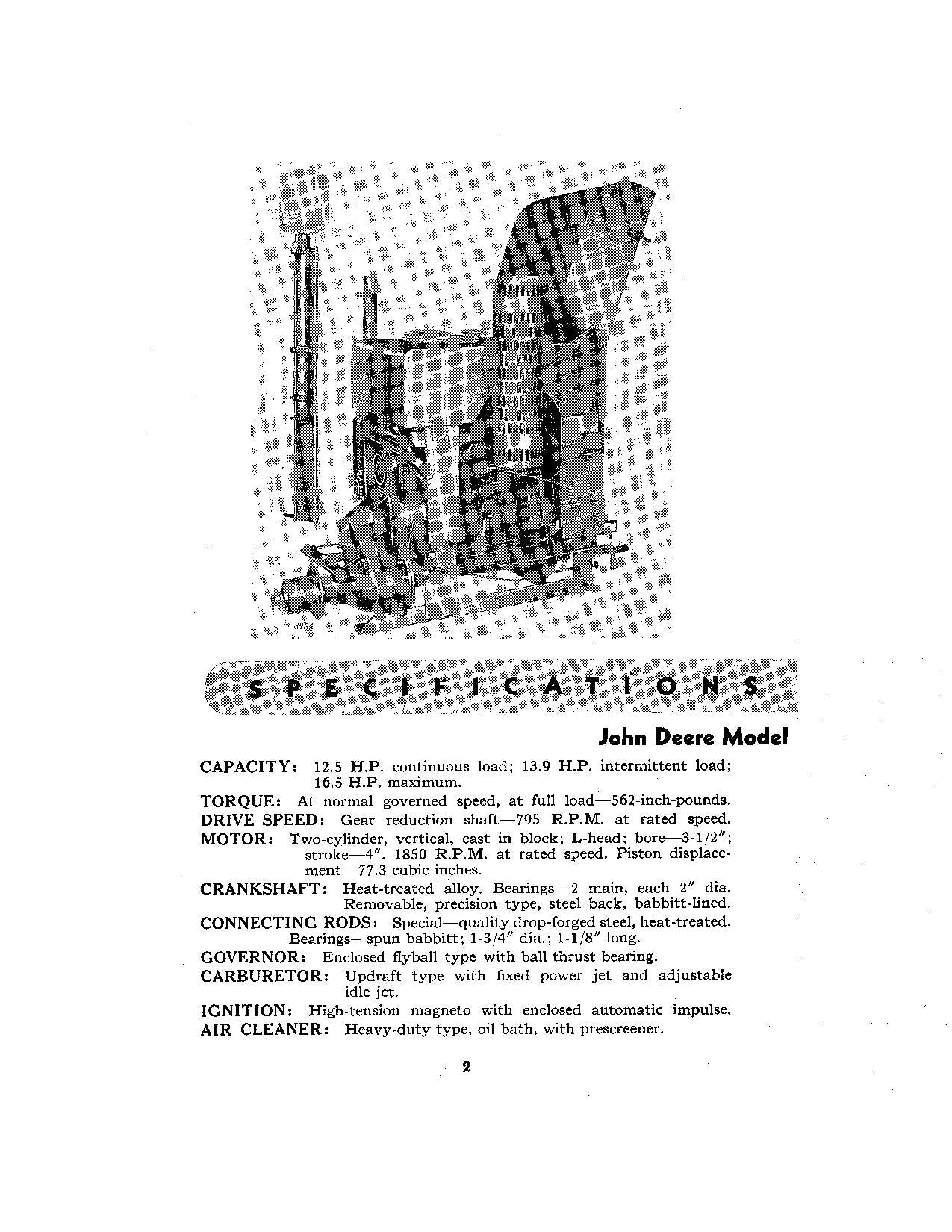 JOHN DEERE LUC 12-A LUS LUW COMBINE OPERATOR MANUAL