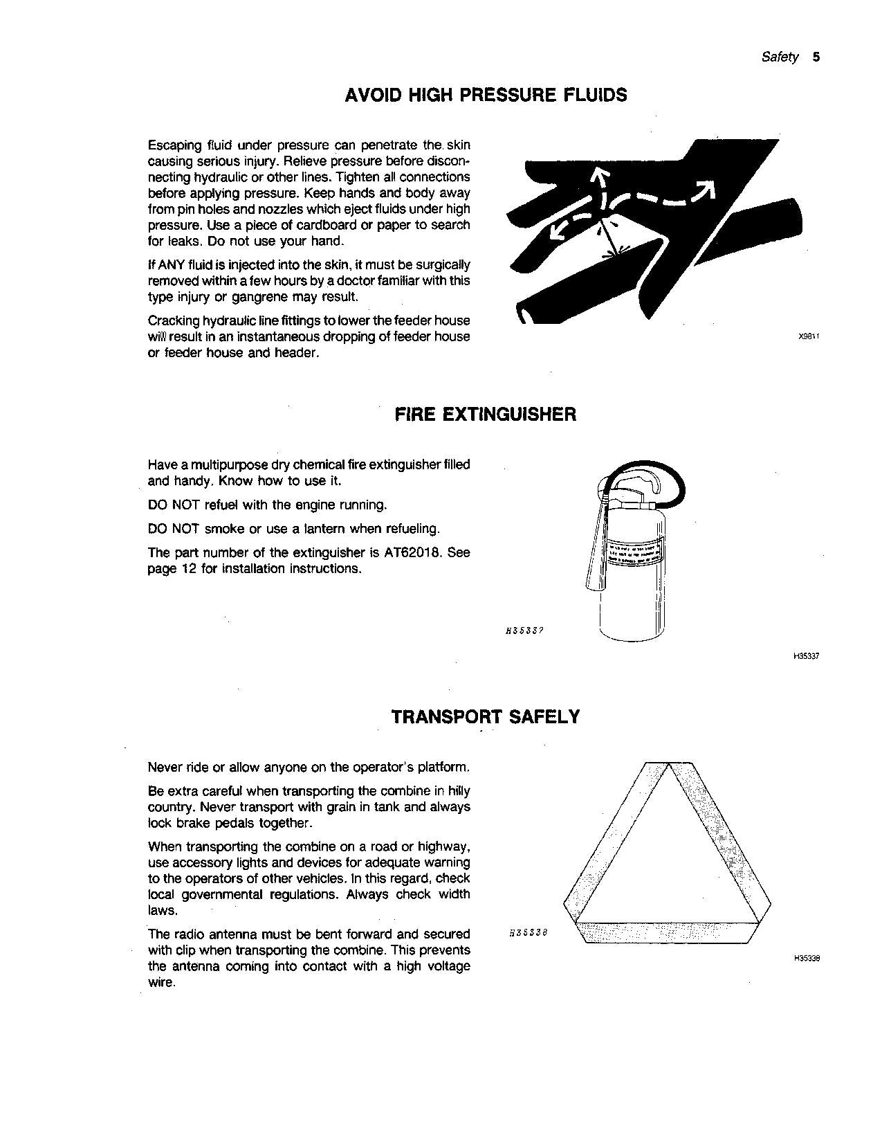 JOHN DEERE 4420 MÄHDRESCHER-BETRIEBSHANDBUCH Nr. 3