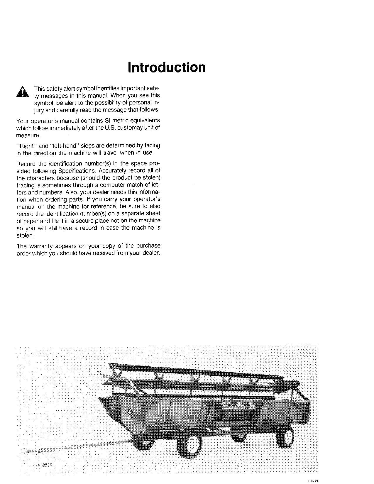 JOHN DEERE 25 COMBINE OPERATOR MANUAL #3