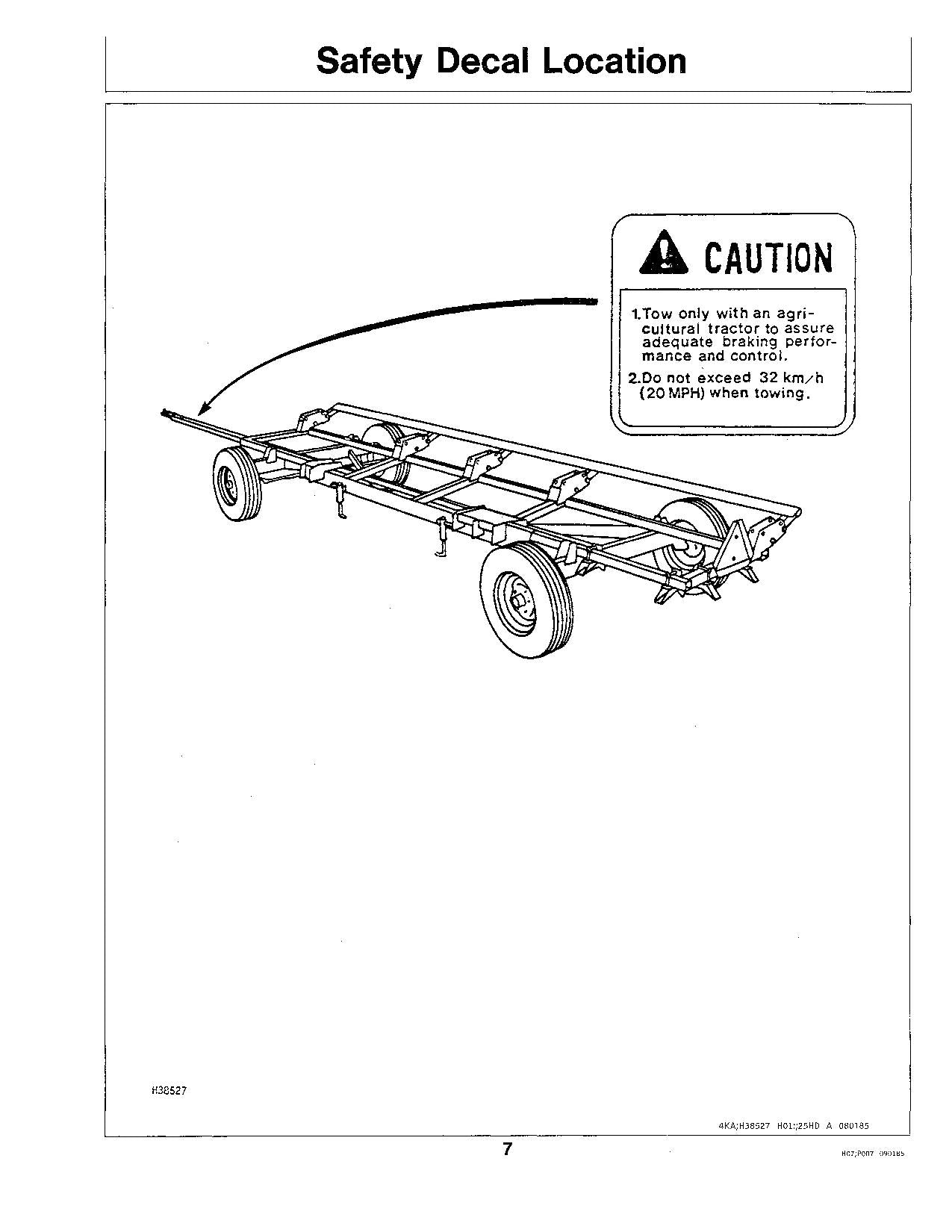 JOHN DEERE 25 COMBINE OPERATOR MANUAL #3