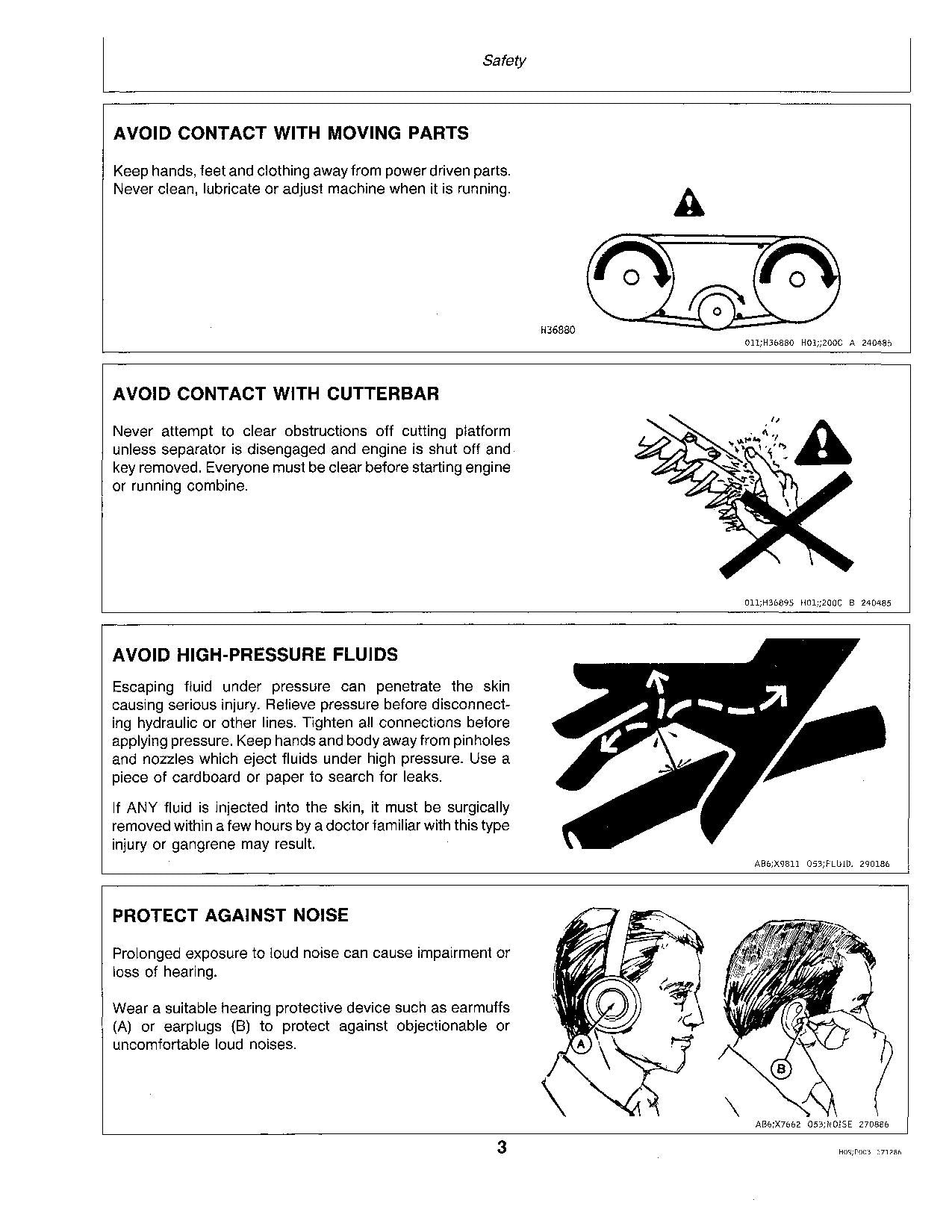 JOHN DEERE 200 MÄHDRESCHER-BETRIEBSHANDBUCH