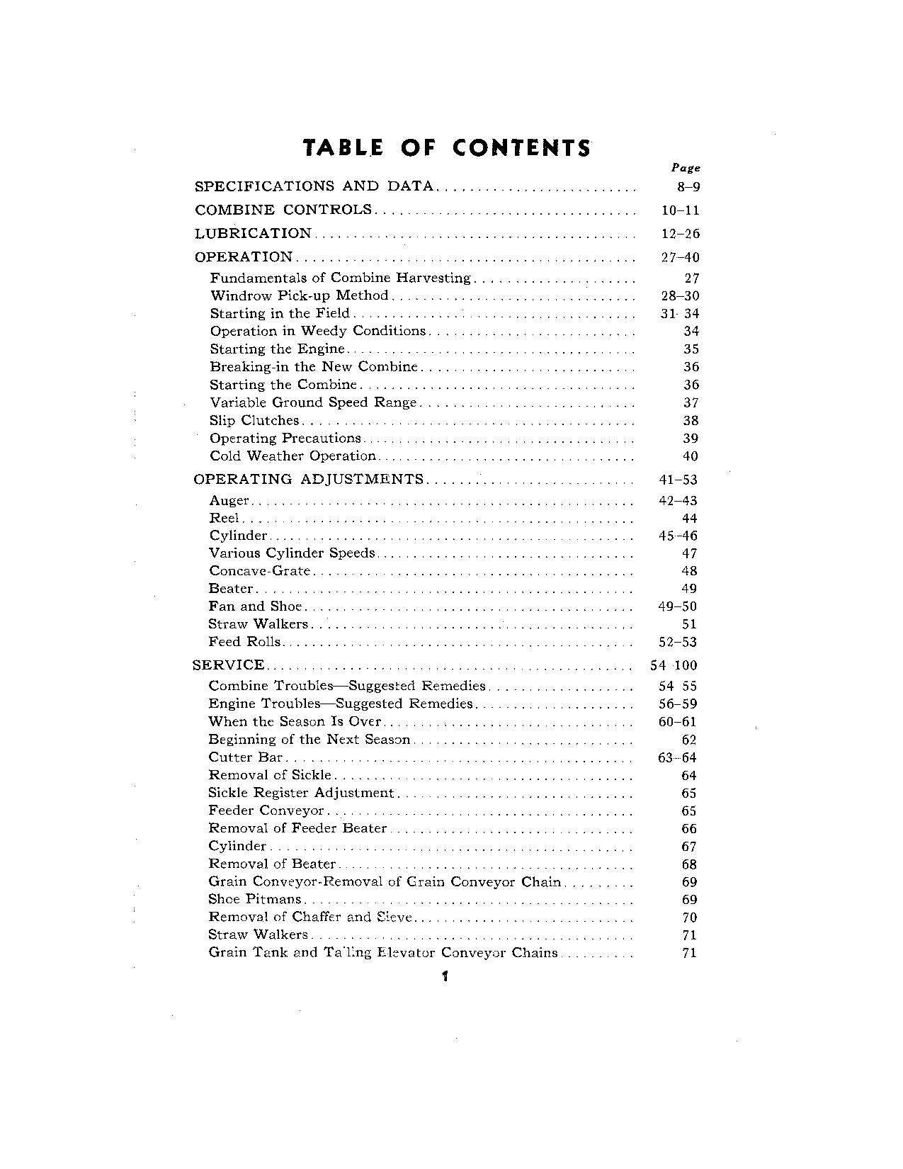 JOHN DEERE 55R COMBINE OPERATOR MANUAL