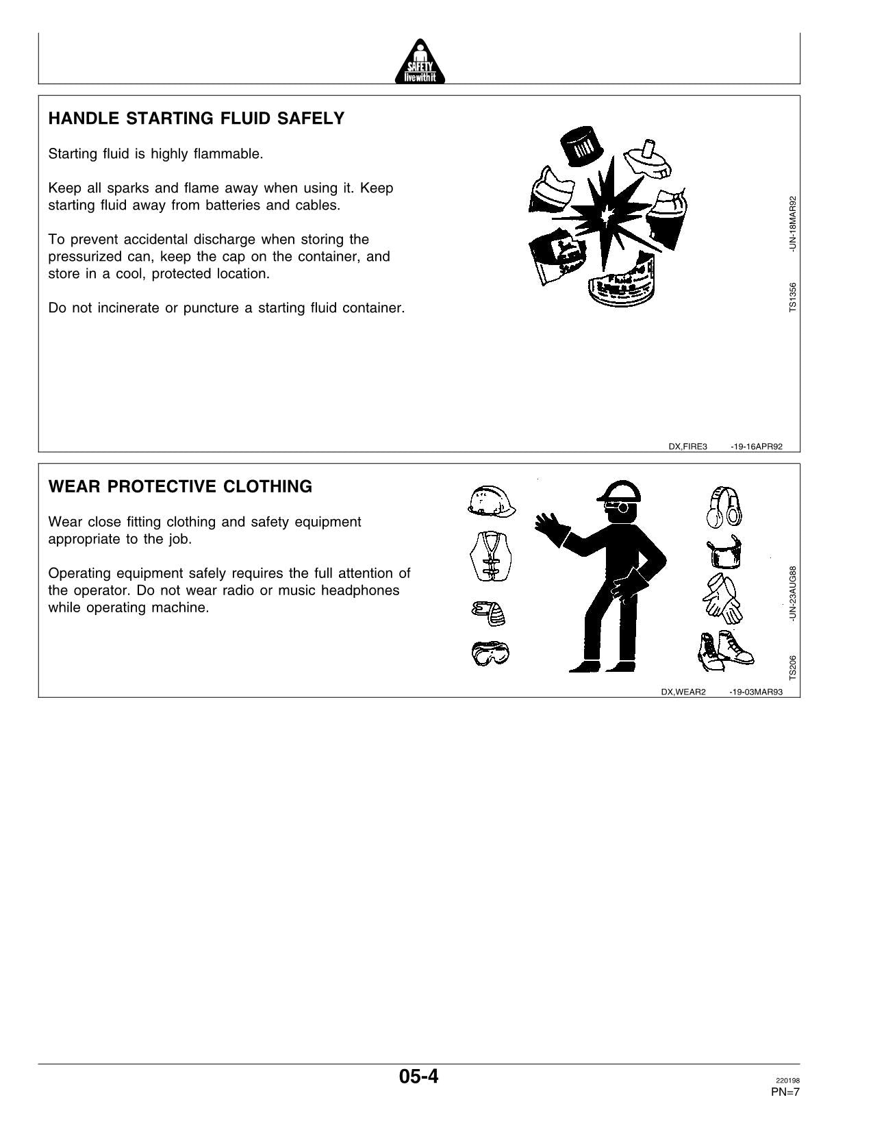 JOHN DEERE CTS MÄHDRESCHER-BETRIEBSHANDBUCH NR. 3