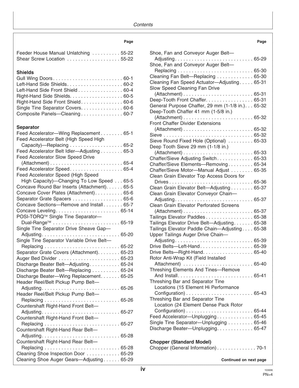 JOHN DEERE 9880i STS COMBINE OPERATOR MANUAL #3