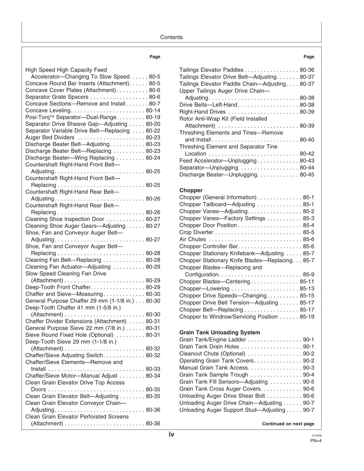 JOHN DEERE S560 STS COMBINE OPERATOR MANUAL #1