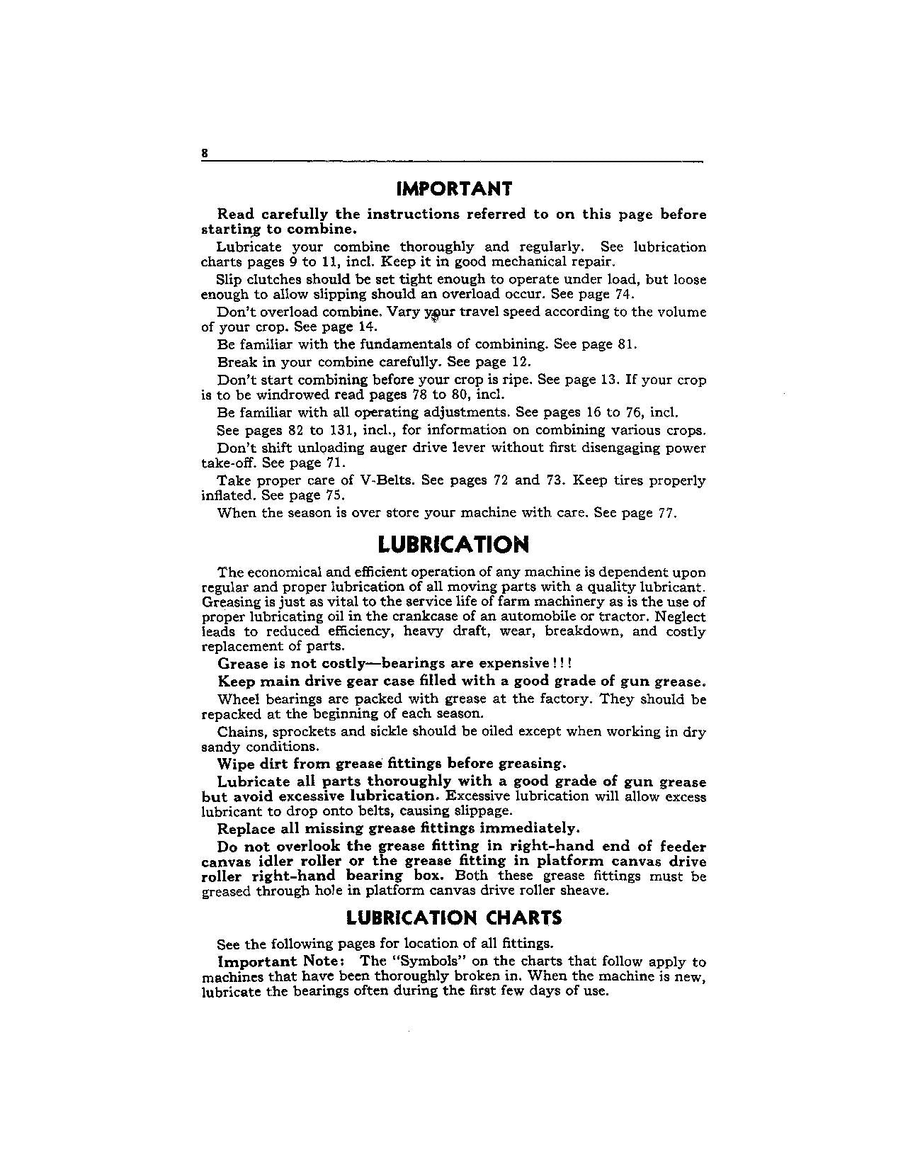 JOHN DEERE 12-A MÄHDRESCHER-BETRIEBSHANDBUCH NR. 2