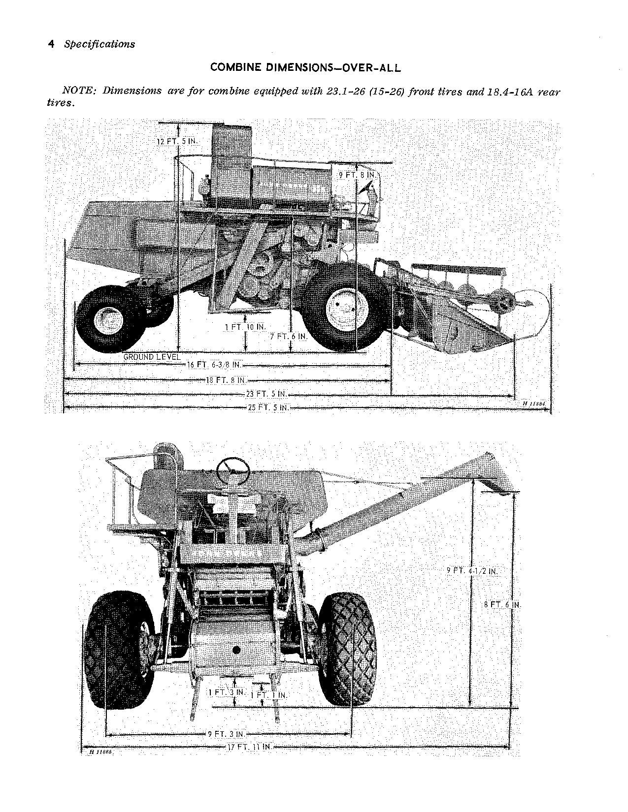 JOHN DEERE 95H COMBINE OPERATOR MANUAL #1