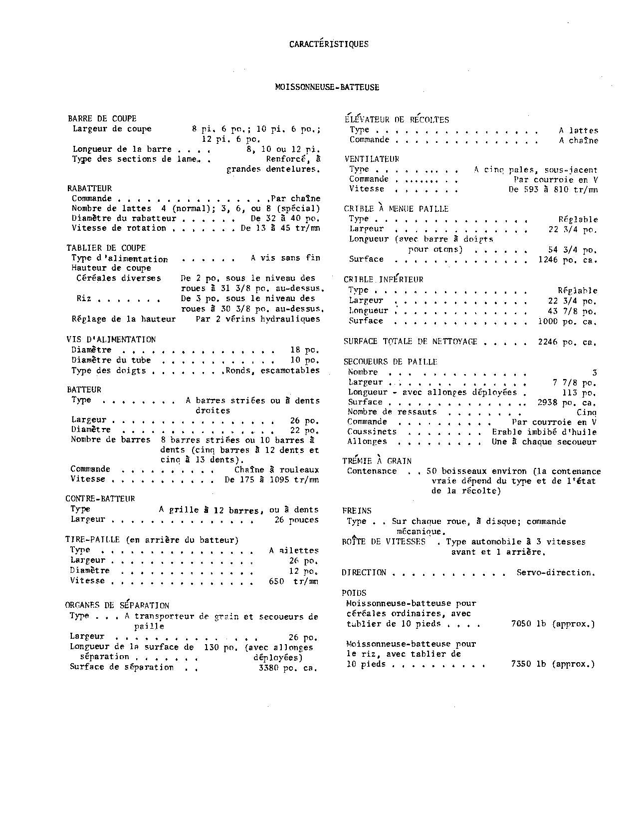 JOHN DEERE 45 COMBINE OPERATOR MANUAL #5