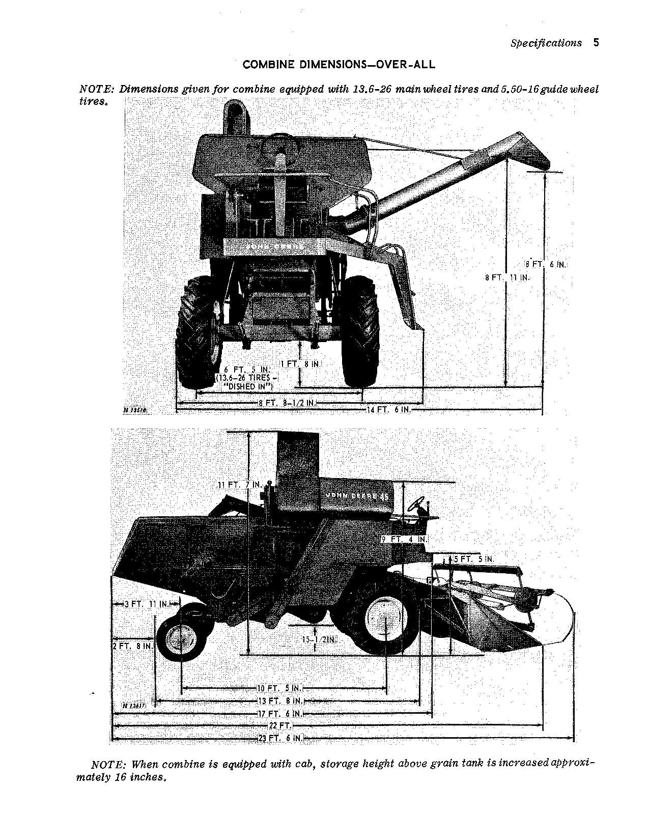 MANUEL D'UTILISATION DE LA MOISSONNEUSE-BATTEUSE JOHN DEERE 45 #6