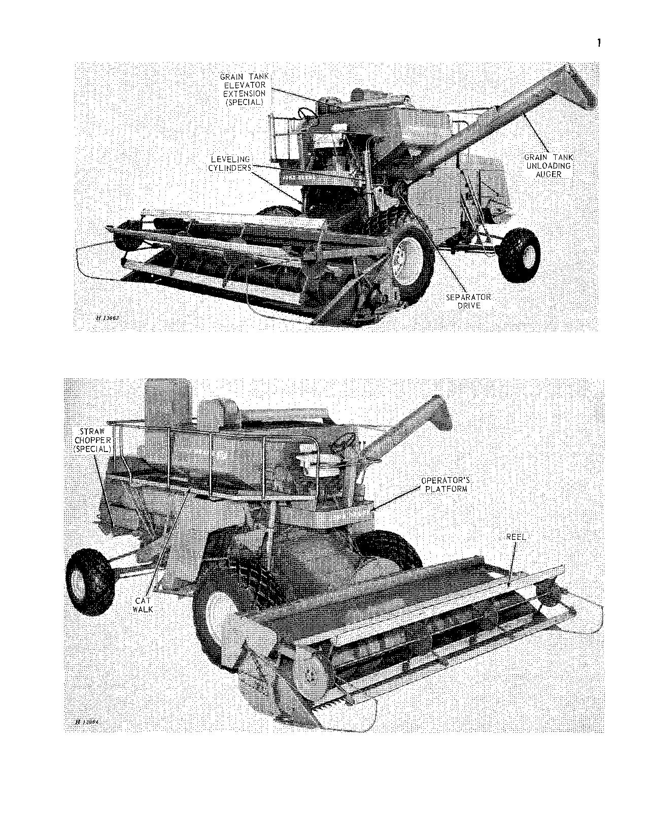 JOHN DEERE 95H MÄHDRESCHER-BETRIEBSHANDBUCH Nr. 2