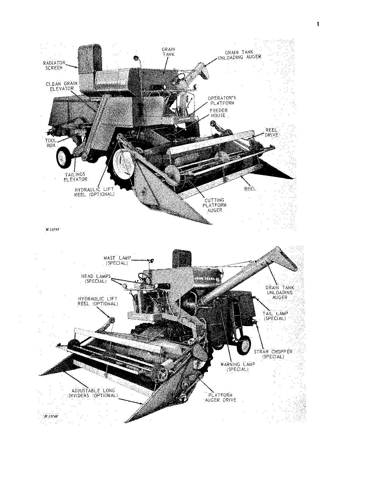 MANUEL D'UTILISATION DE LA MOISSONNEUSE-BATTEUSE JOHN DEERE 45 #7