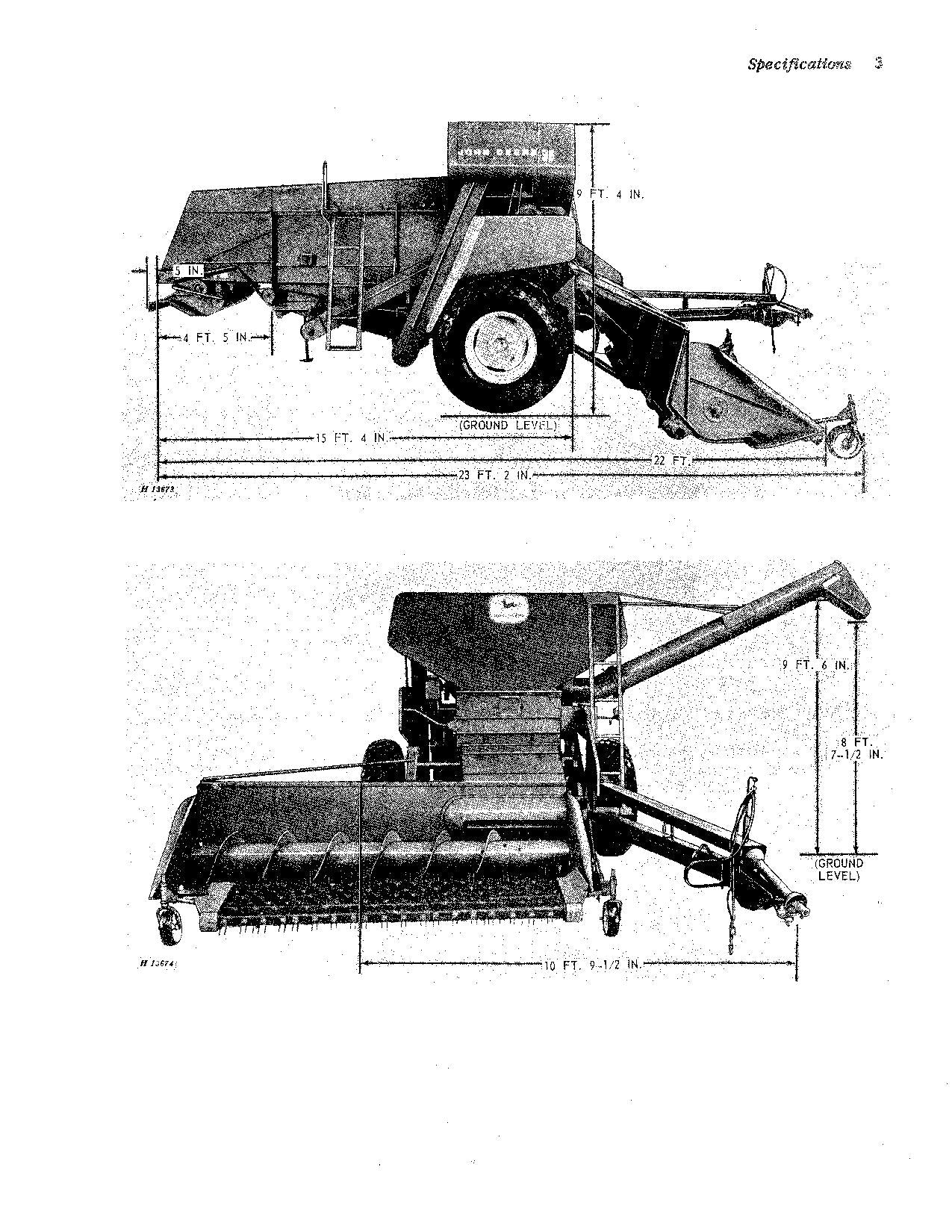 JOHN DEERE 96 MÄHDRESCHER-BETRIEBSHANDBUCH