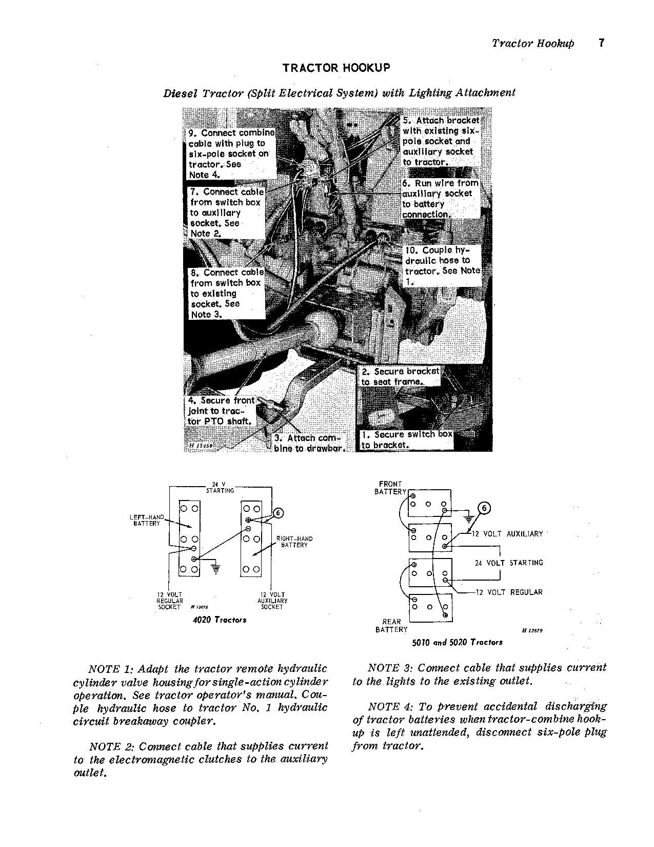 JOHN DEERE 106 COMBINE OPERATOR MANUAL #2