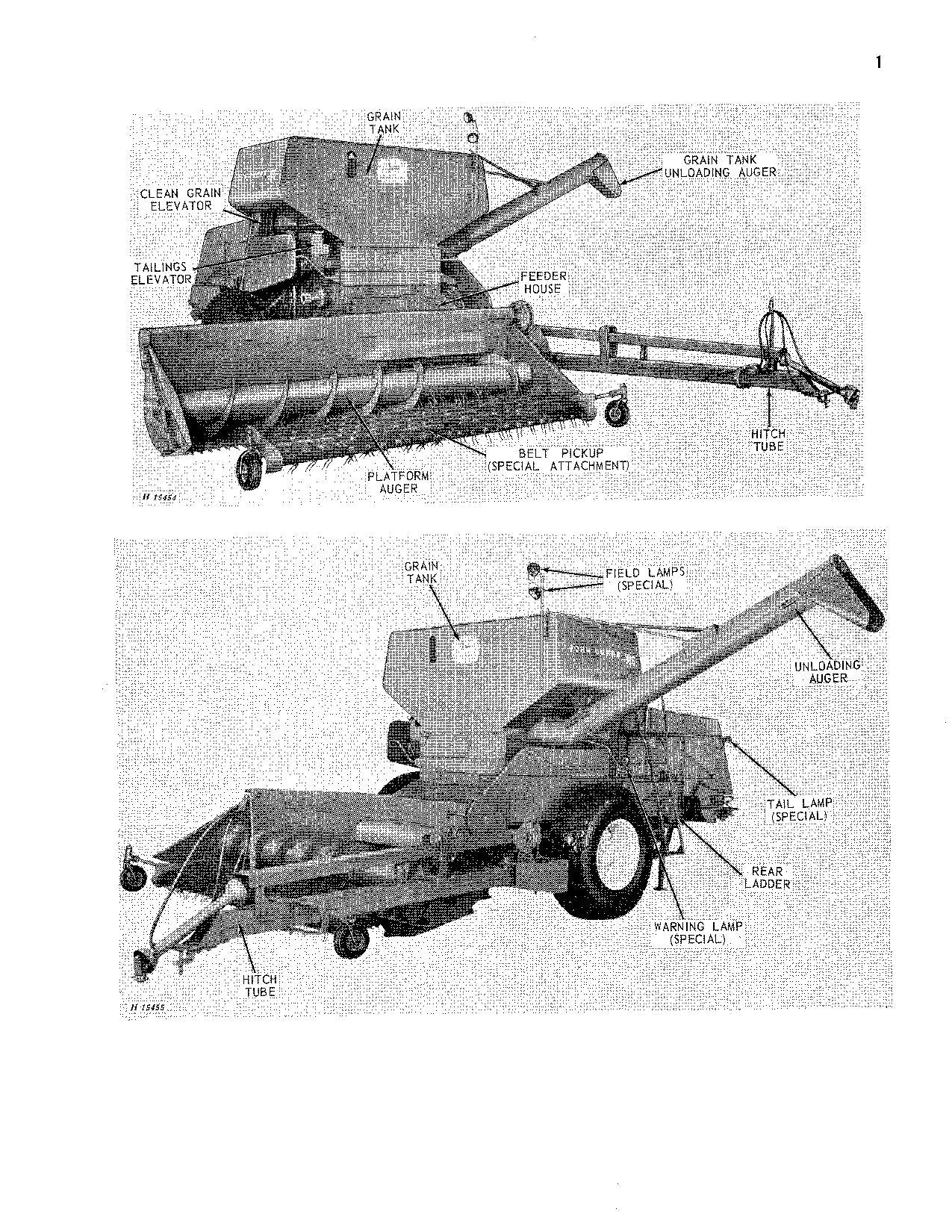 JOHN DEERE 106 COMBINE OPERATOR MANUAL #2