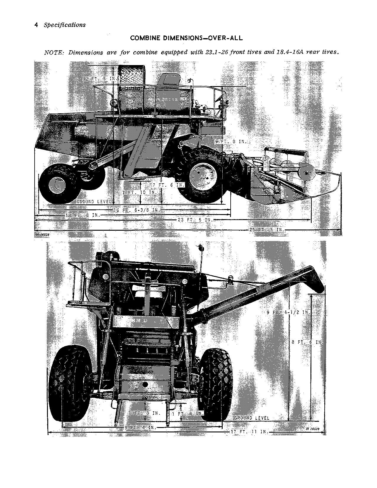 MANUEL D'UTILISATION DE LA MOISSONNEUSE-BATTEUSE JOHN DEERE 95H #5