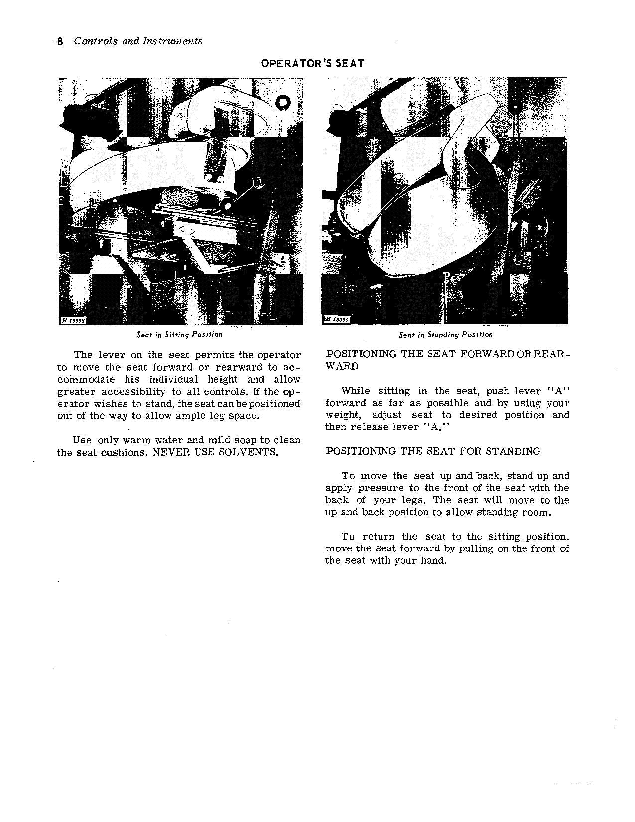 MANUEL D'UTILISATION DE LA MOISSONNEUSE-BATTEUSE JOHN DEERE 95H #5