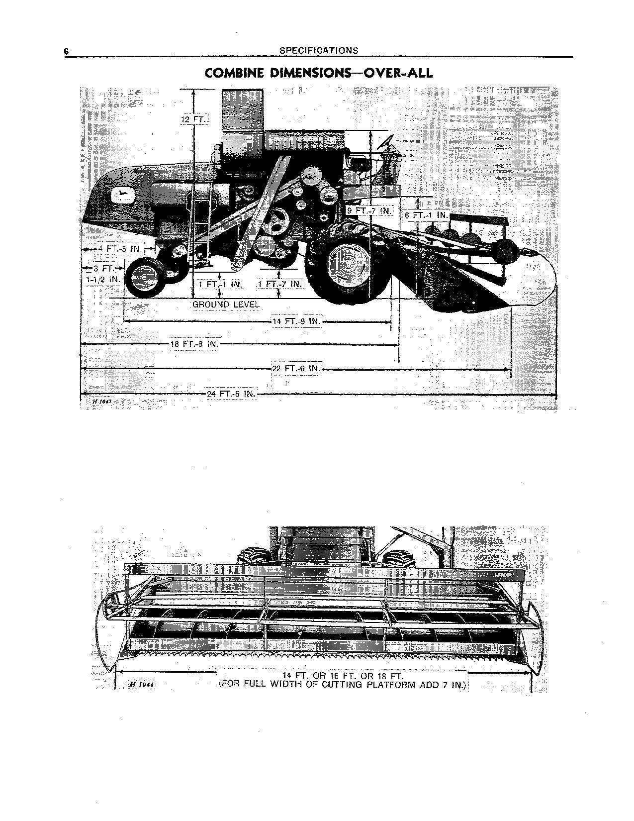 JOHN DEERE 95 COMBINE OPERATOR MANUAL #1