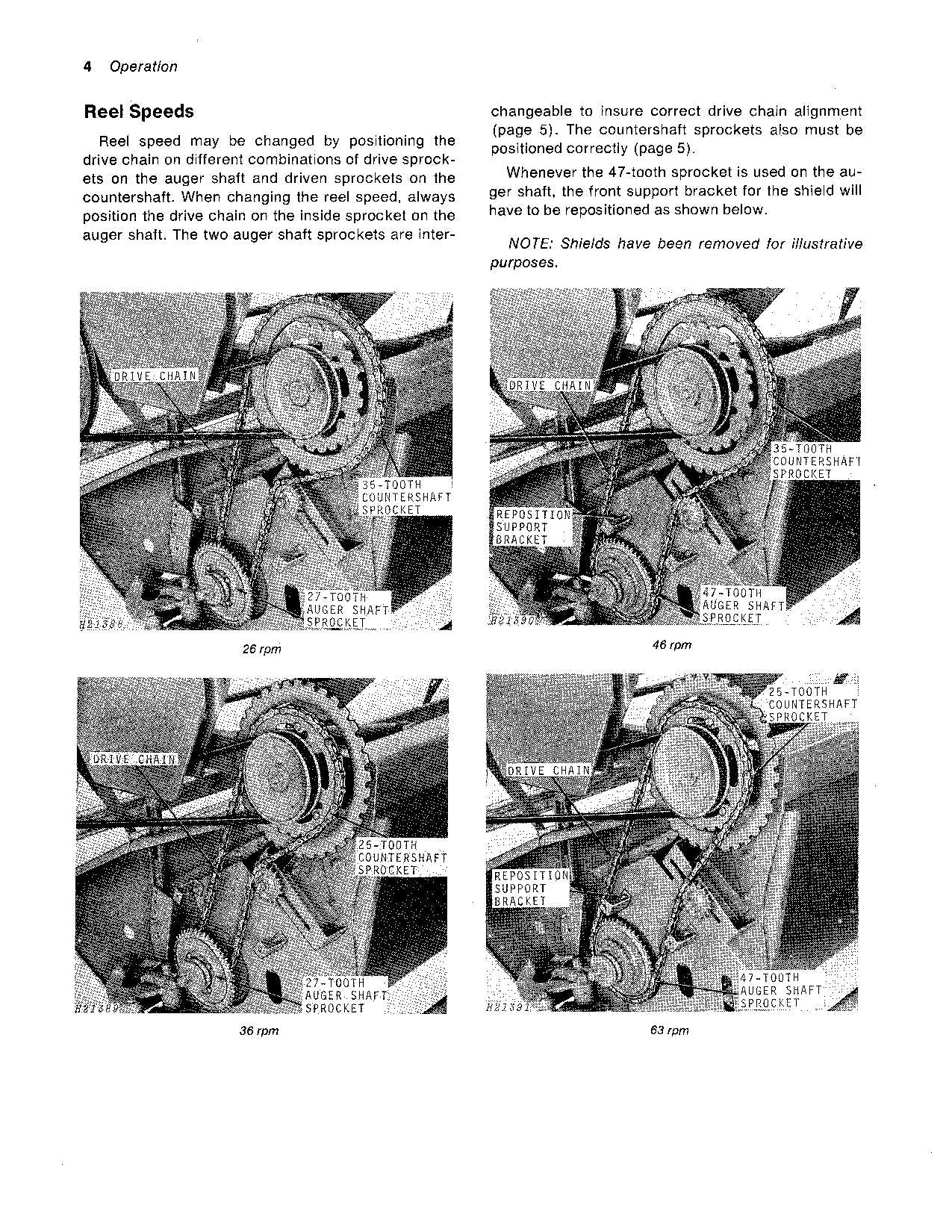 JOHN DEERE QUIK-TATCH MÄHDRESCHER-BETRIEBSHANDBUCH Nr. 1