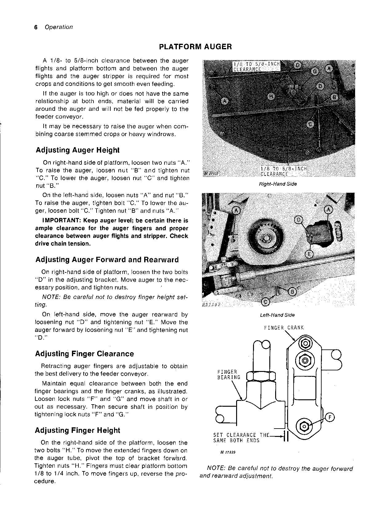 JOHN DEERE QUIK-TATCH MÄHDRESCHER-BETRIEBSHANDBUCH Nr. 1