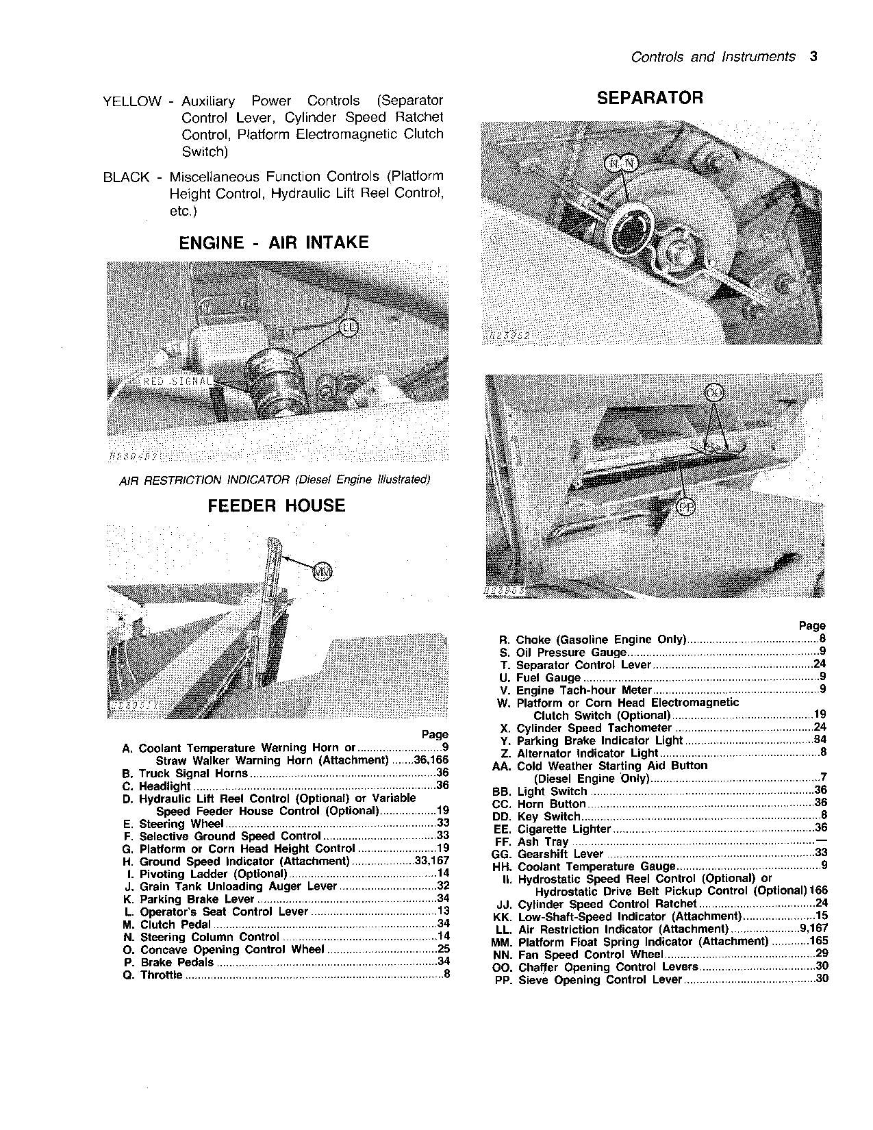 JOHN DEERE 4400 MÄHDRESCHER-BETRIEBSHANDBUCH NR. 4