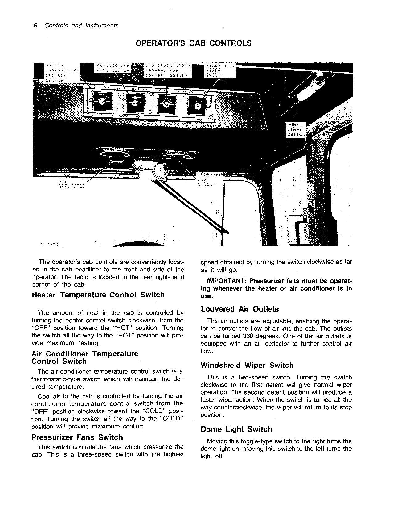 JOHN DEERE 4400 COMBINE OPERATOR MANUAL #5