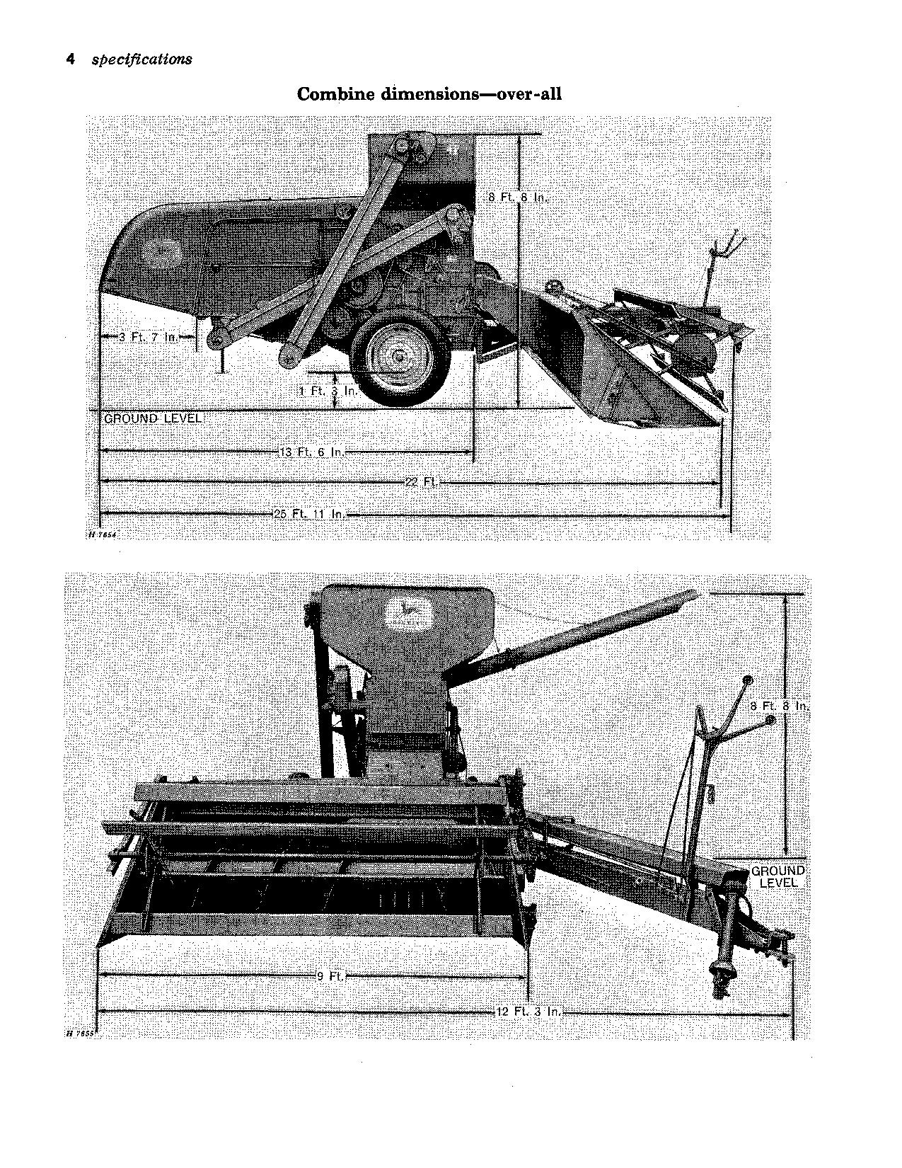 JOHN DEERE 42 COMBINE OPERATOR MANUAL #1