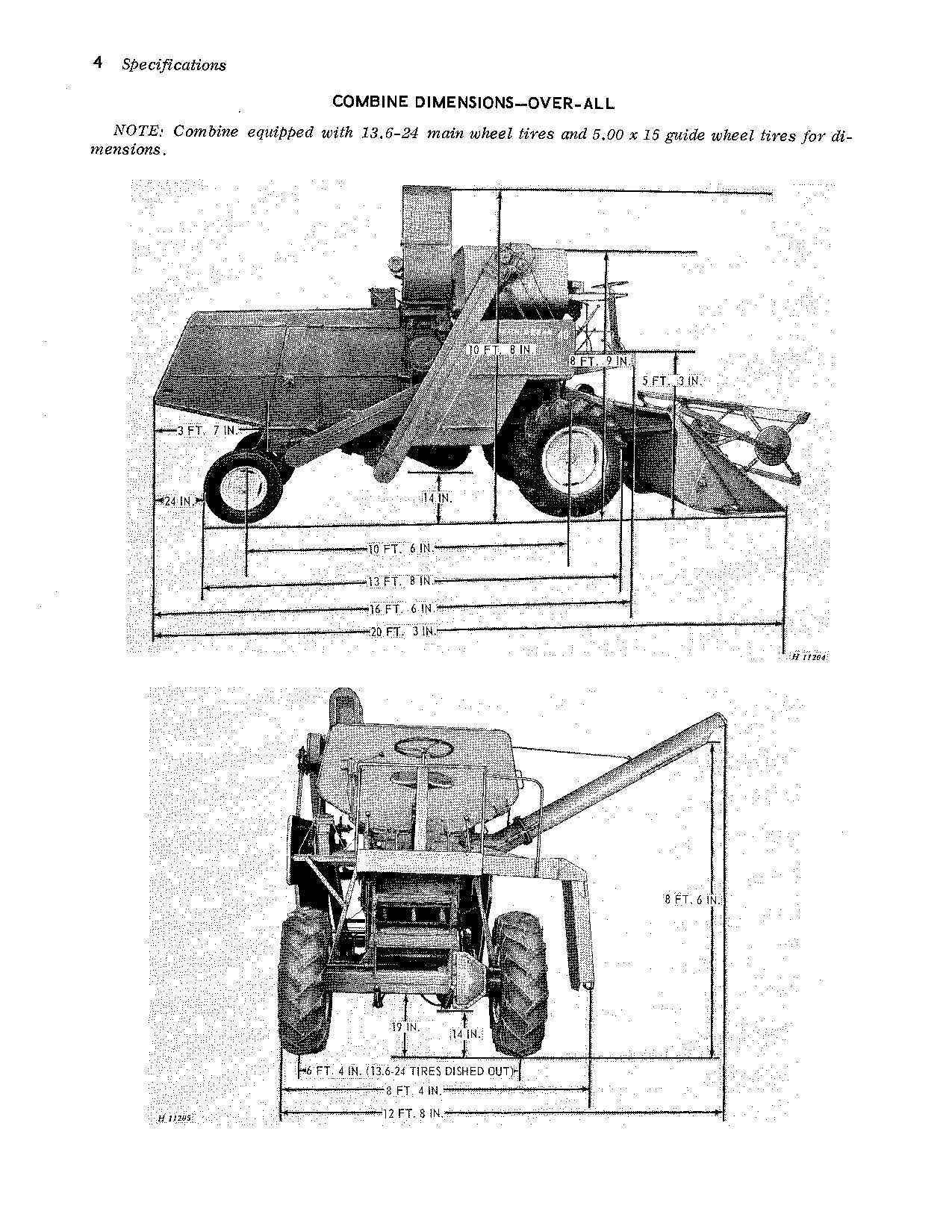 JOHN DEERE 40 COMBINE OPERATOR MANUAL #1