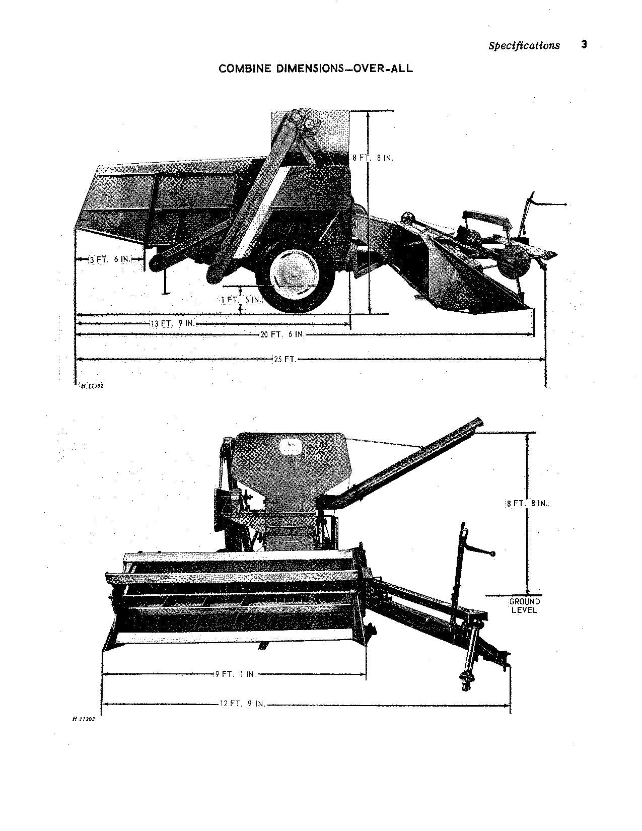 JOHN DEERE 42 MÄHDRESCHER BEDIENUNGSANLEITUNG #2