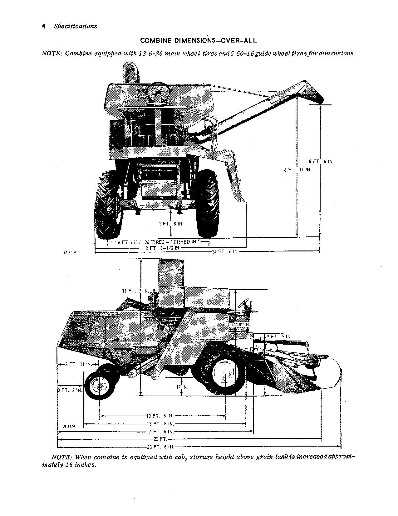 JOHN DEERE 45 COMBINE OPERATOR MANUAL #8