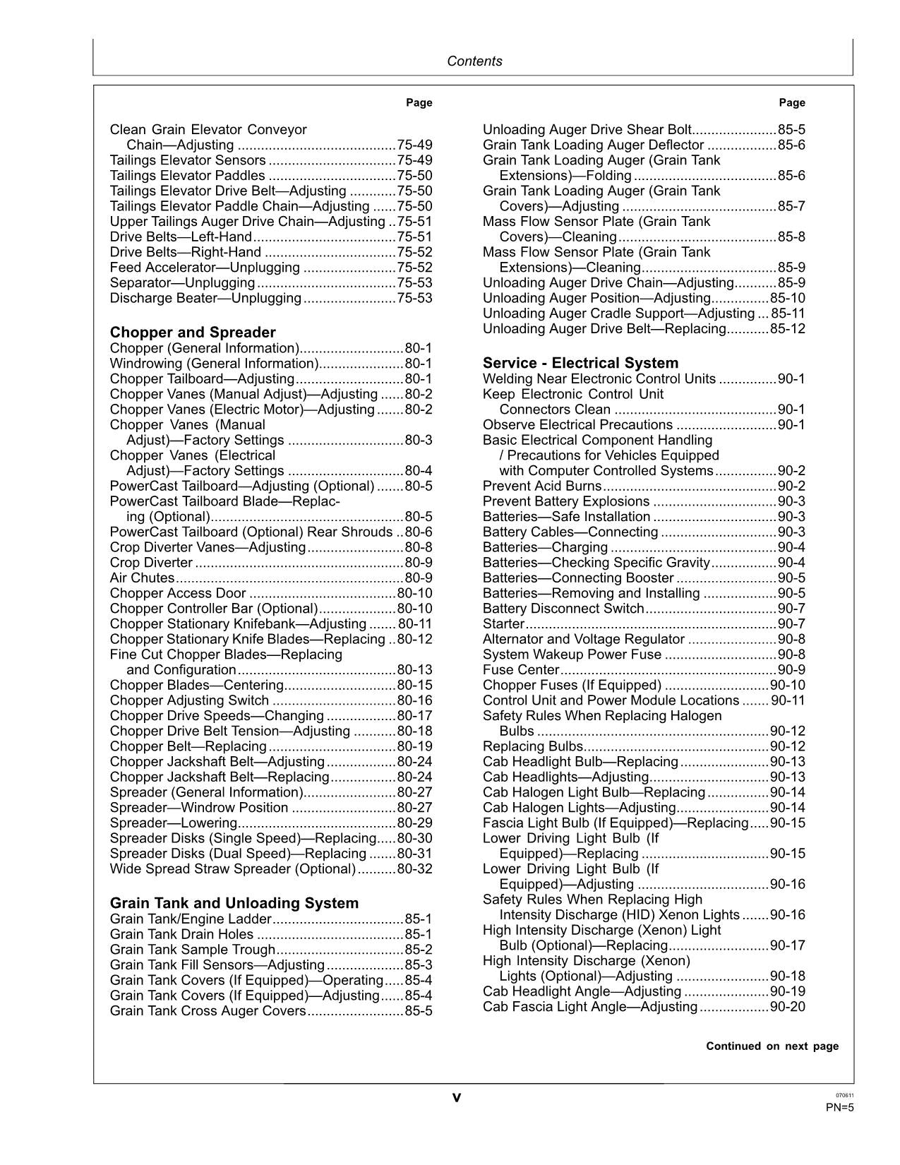 JOHN DEERE S660 STS MÄHDRESCHER-BETRIEBSHANDBUCH Nr. 2