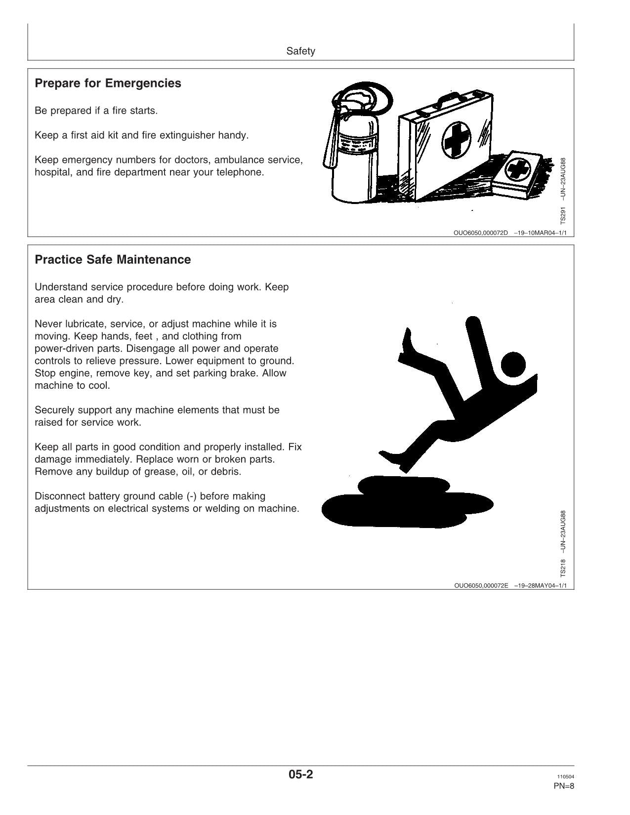 JOHN DEERE AMS GREENSTAR COMBINE OPERATOR MANUAL