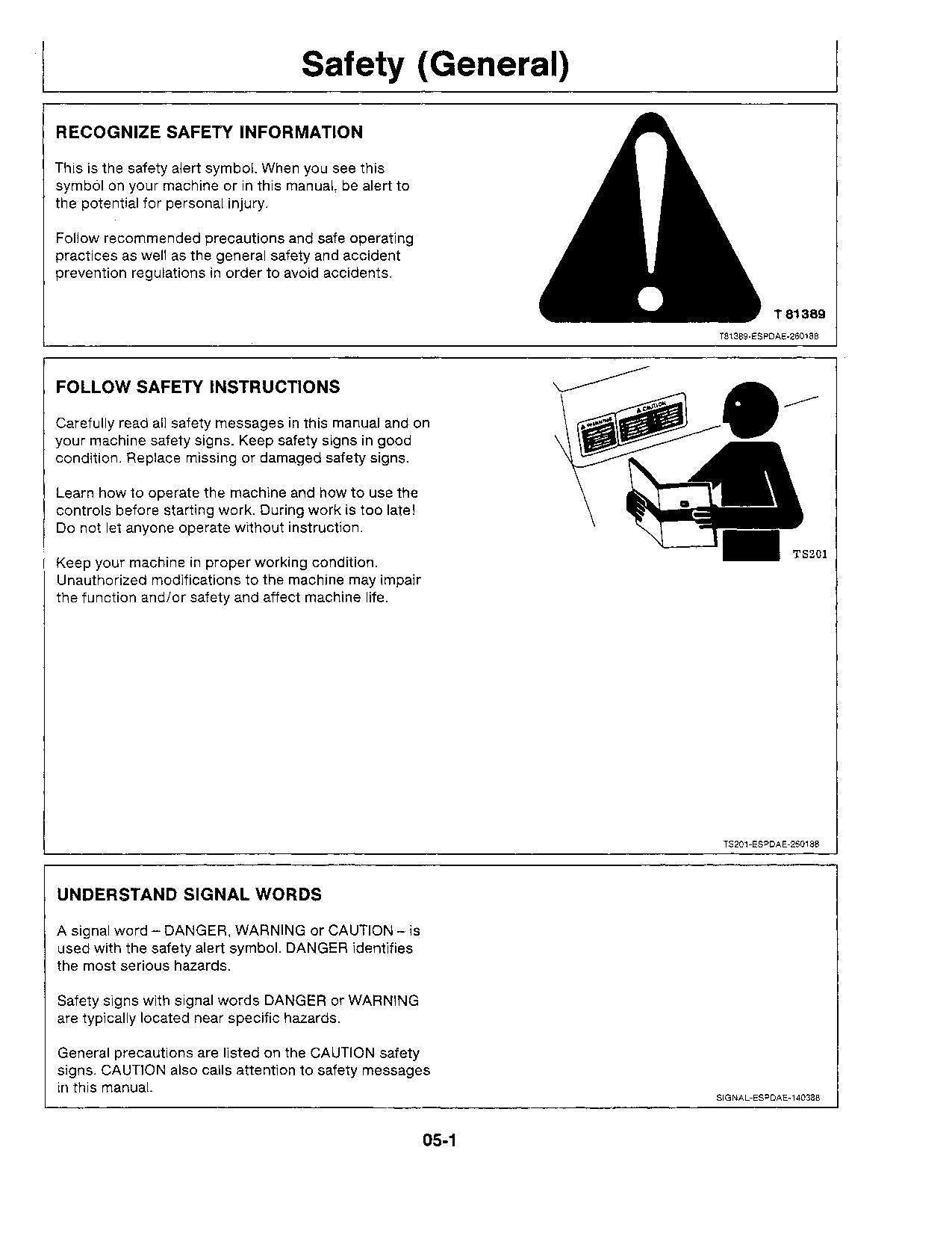 JOHN DEERE 4435 MÄHDRESCHER-BETRIEBSHANDBUCH Nr. 1