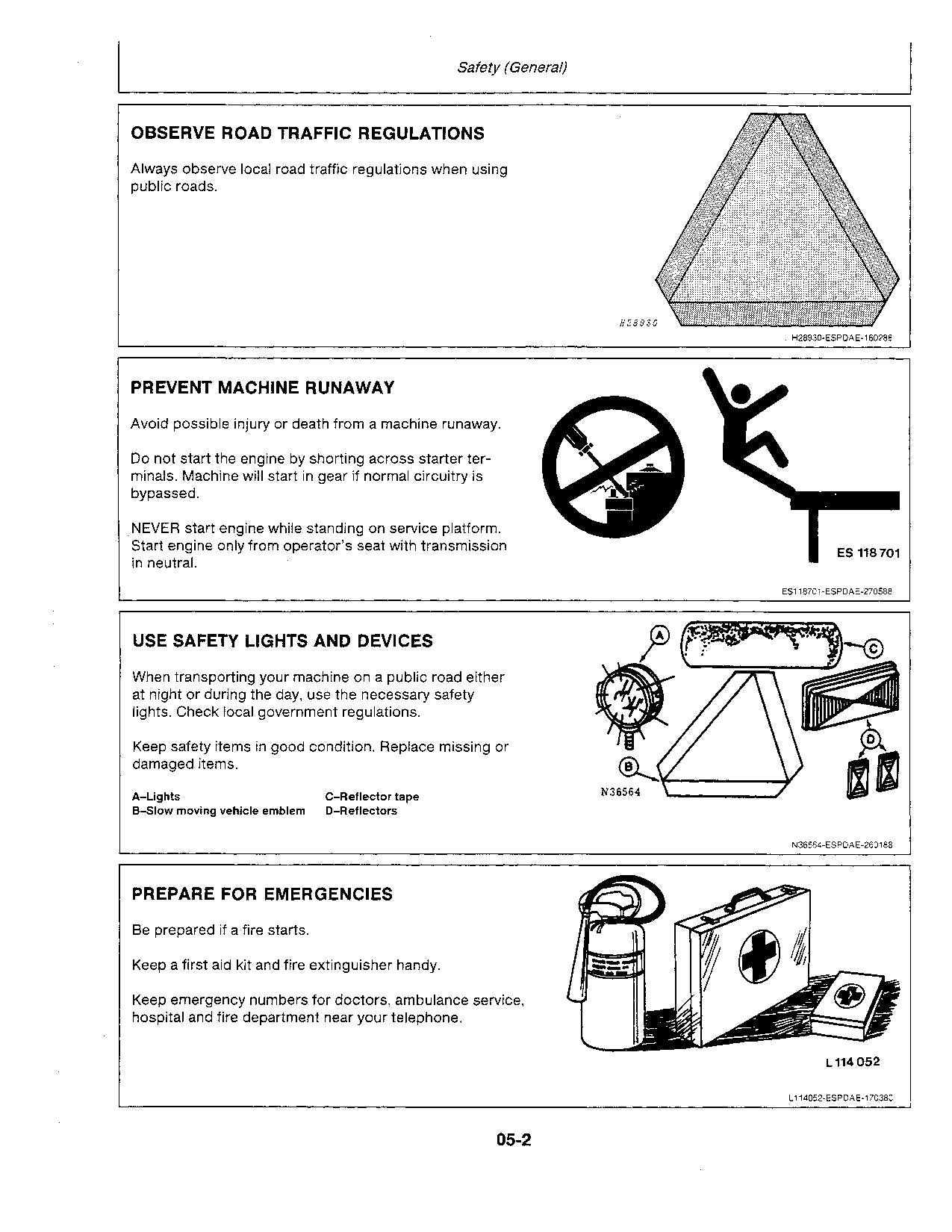 JOHN DEERE 4435 MÄHDRESCHER-BETRIEBSHANDBUCH Nr. 1