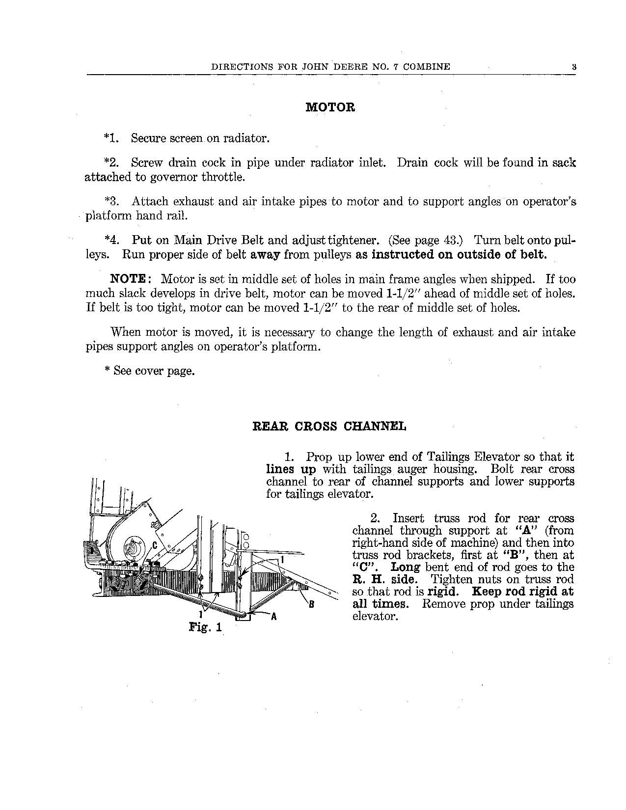 JOHN DEERE 7 MÄHDRESCHER-BETRIEBSHANDBUCH