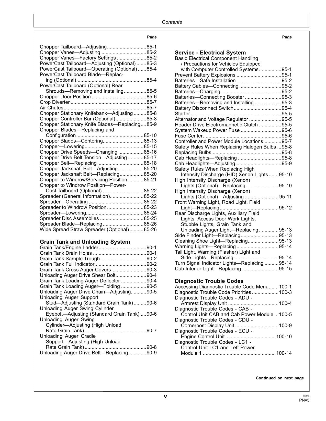 JOHN DEERE 9670 STS 9770 STS COMBINE OPERATOR MANUAL #1