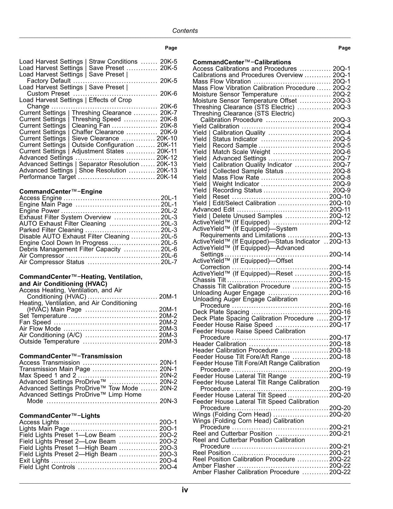 JOHN DEERE S760  S770  S780  S790 COMBINE OPERATOR MANUAL #1