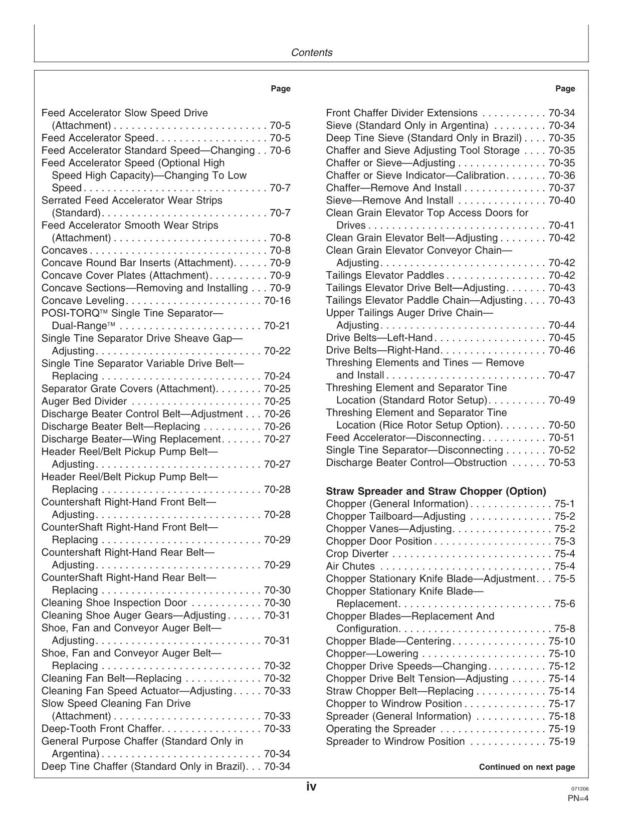 JOHN DEERE 9650 STS 9750 STS MÄHDRESCHER-BETRIEBSHANDBUCH #3