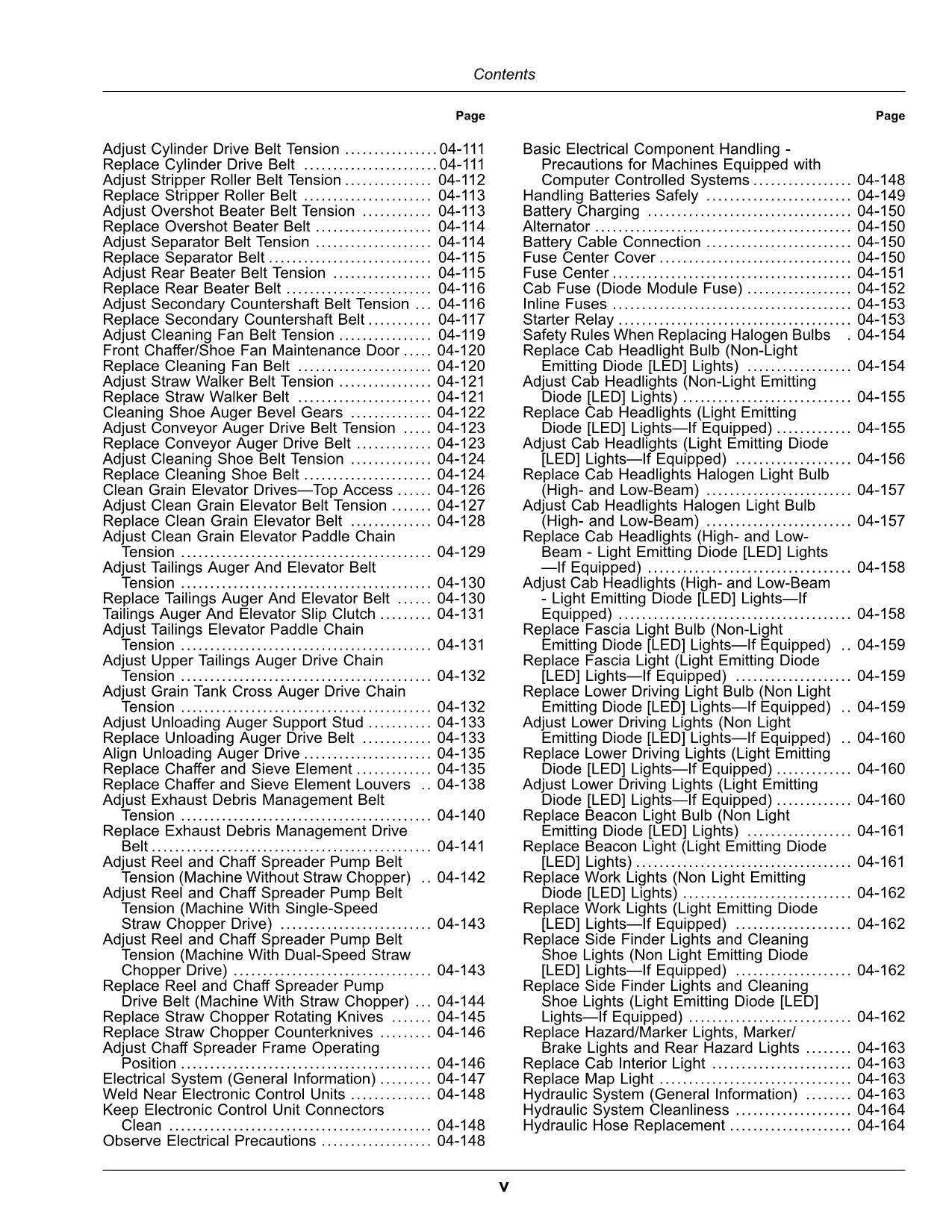 JOHN DEERE T670 MÄHDRESCHER-BETRIEBSHANDBUCH Nordamerika