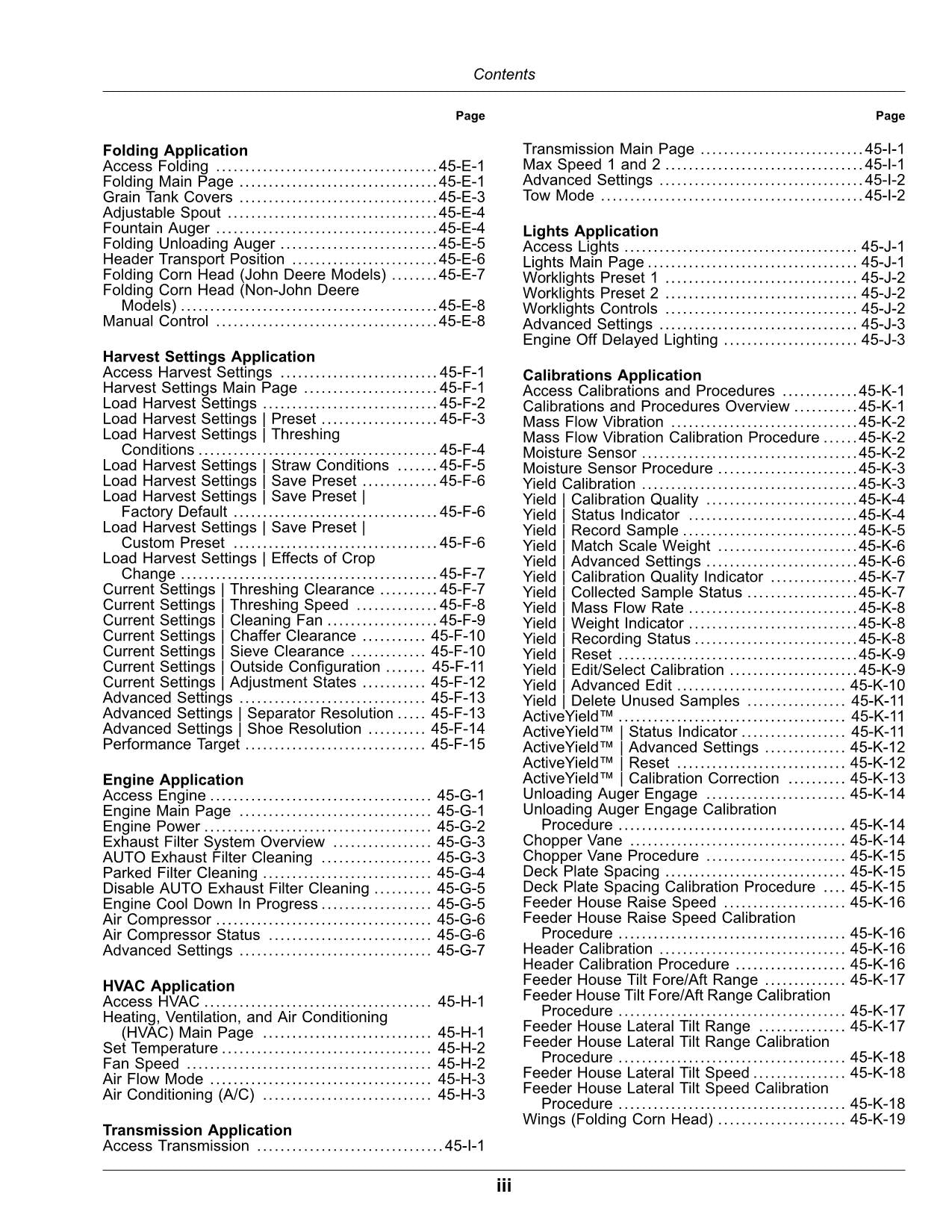 JOHN DEERE X9 1000 1100 COMBINE OPERATOR MANUAL 820001-NORTH AMERICAN