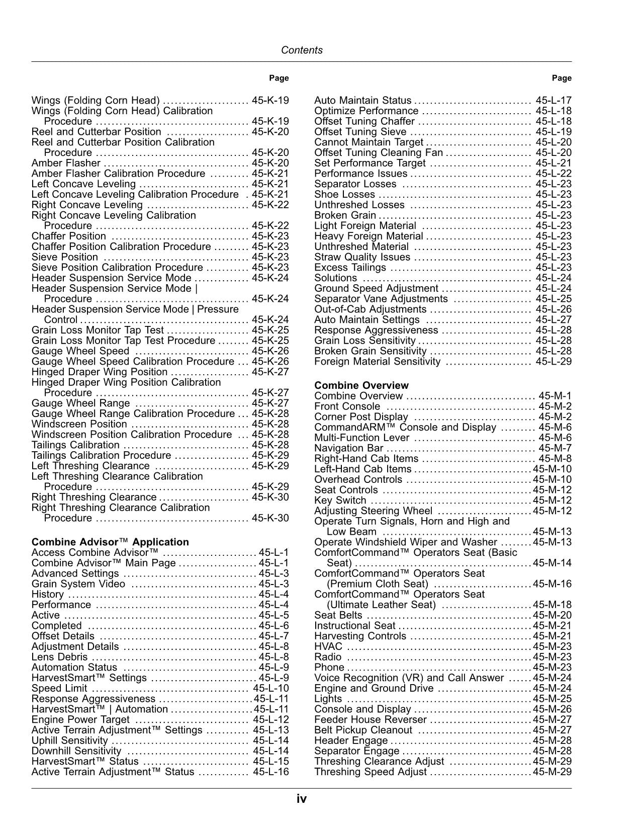 JOHN DEERE X9 1000 X9 1100 MÄHDRESCHER BEDIENUNGSANLEITUNG SER 825001-