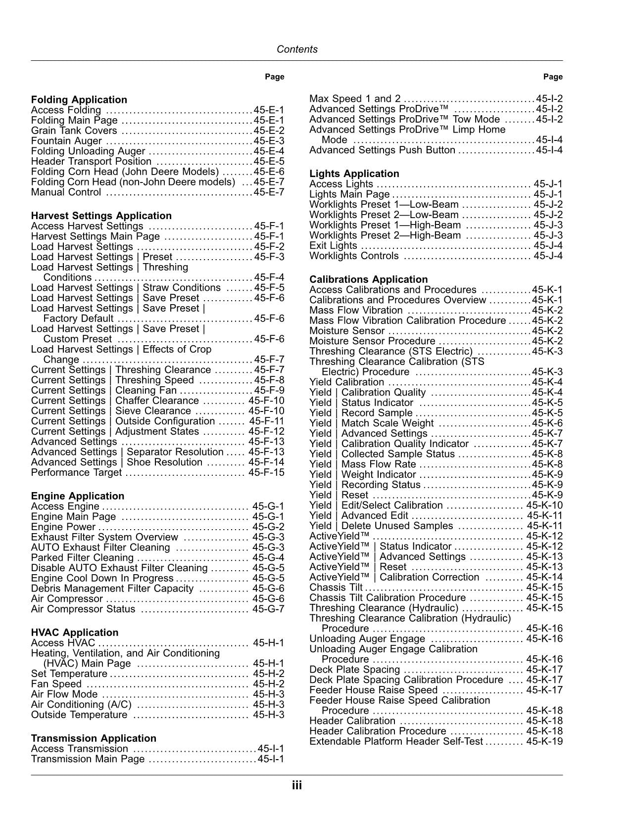 JOHN DEERE S760 S780 S770 S790 COMBINE OPERATOR MANUAL #5