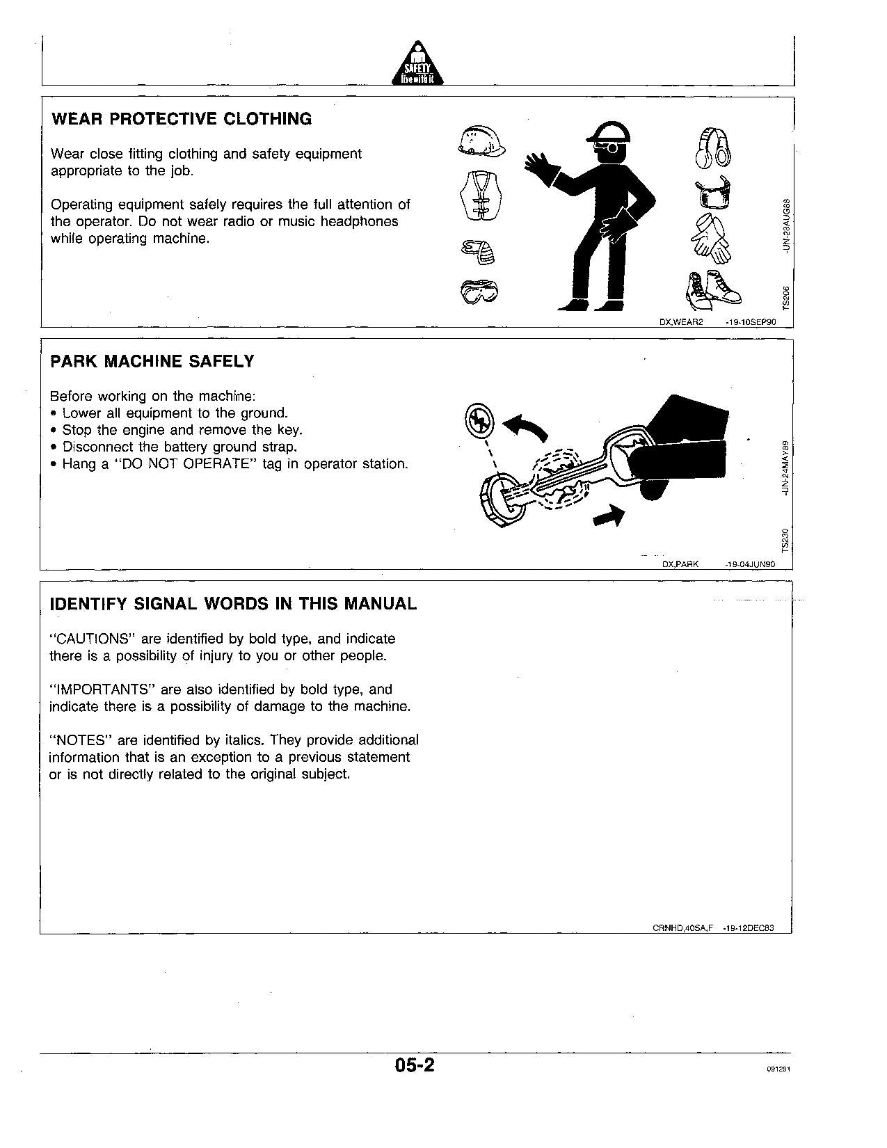 JOHN DEERE 1243 844 443 4420 4425 6620 7720 8820 9400 MÄHDRESCHER-BETRIEBSHANDBUCH