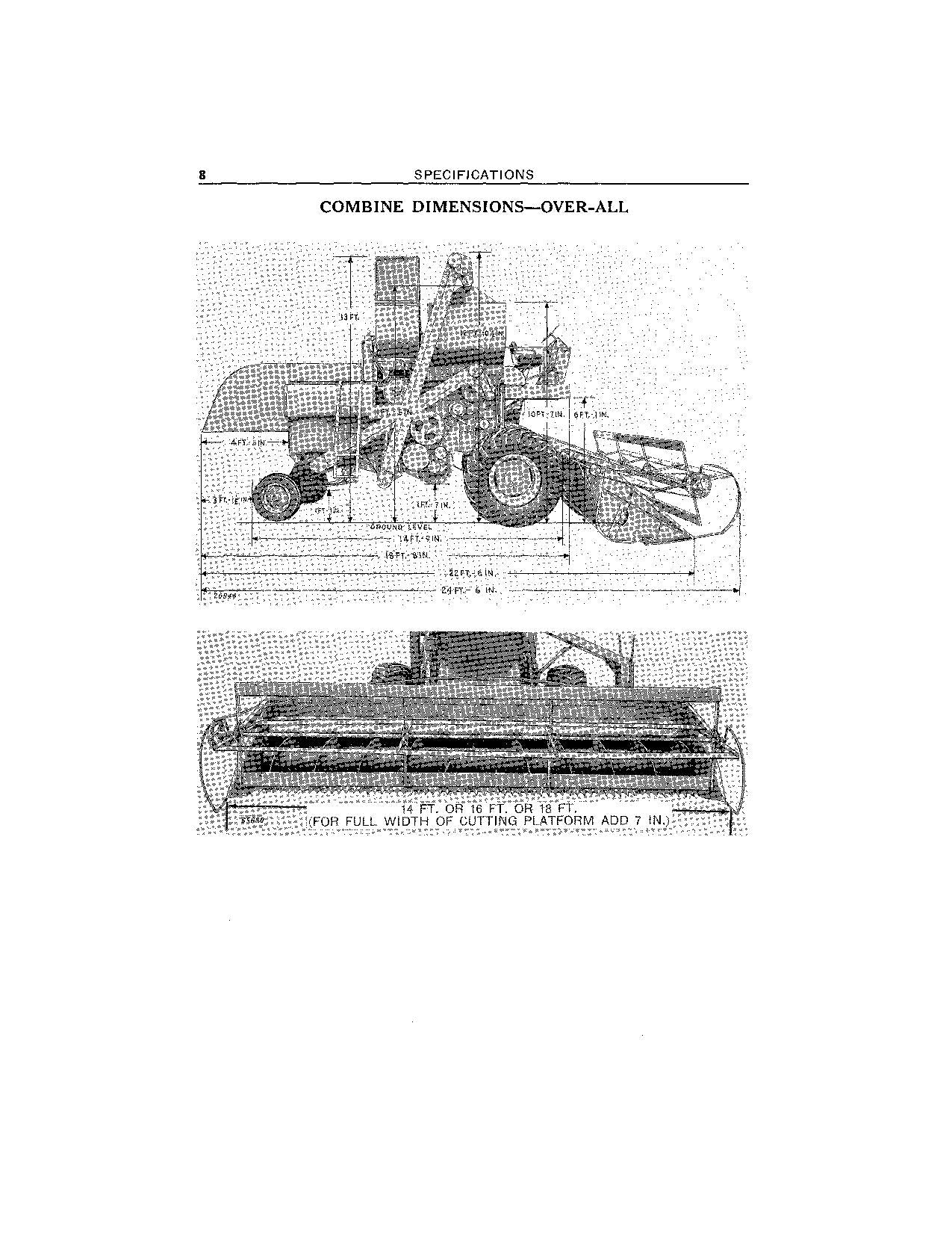 JOHN DEERE 95 COMBINE OPERATOR MANUAL #3