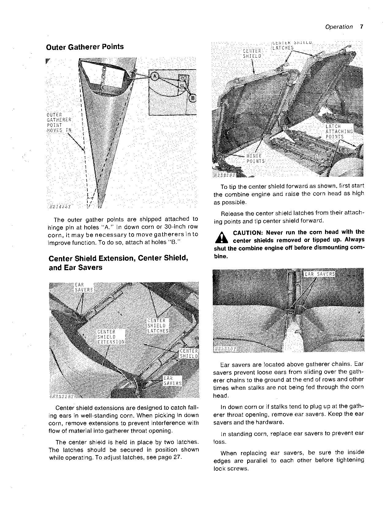 JOHN DEERE 95 4400 6600 6620 7700 3300 105 642 55 443 3 MÄHDRESCHER-BETRIEBSHANDBUCH