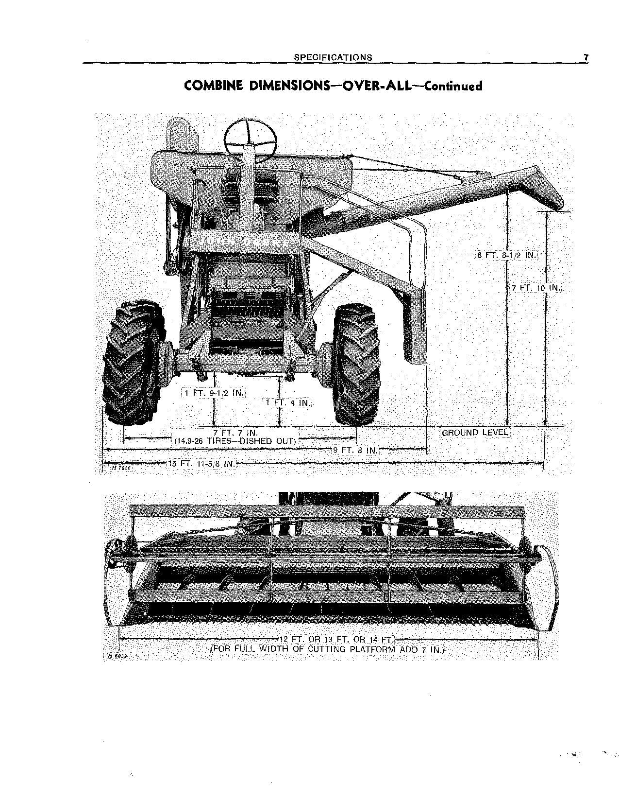 JOHN DEERE 55 MÄHDRESCHER-BETRIEBSHANDBUCH NR. 4